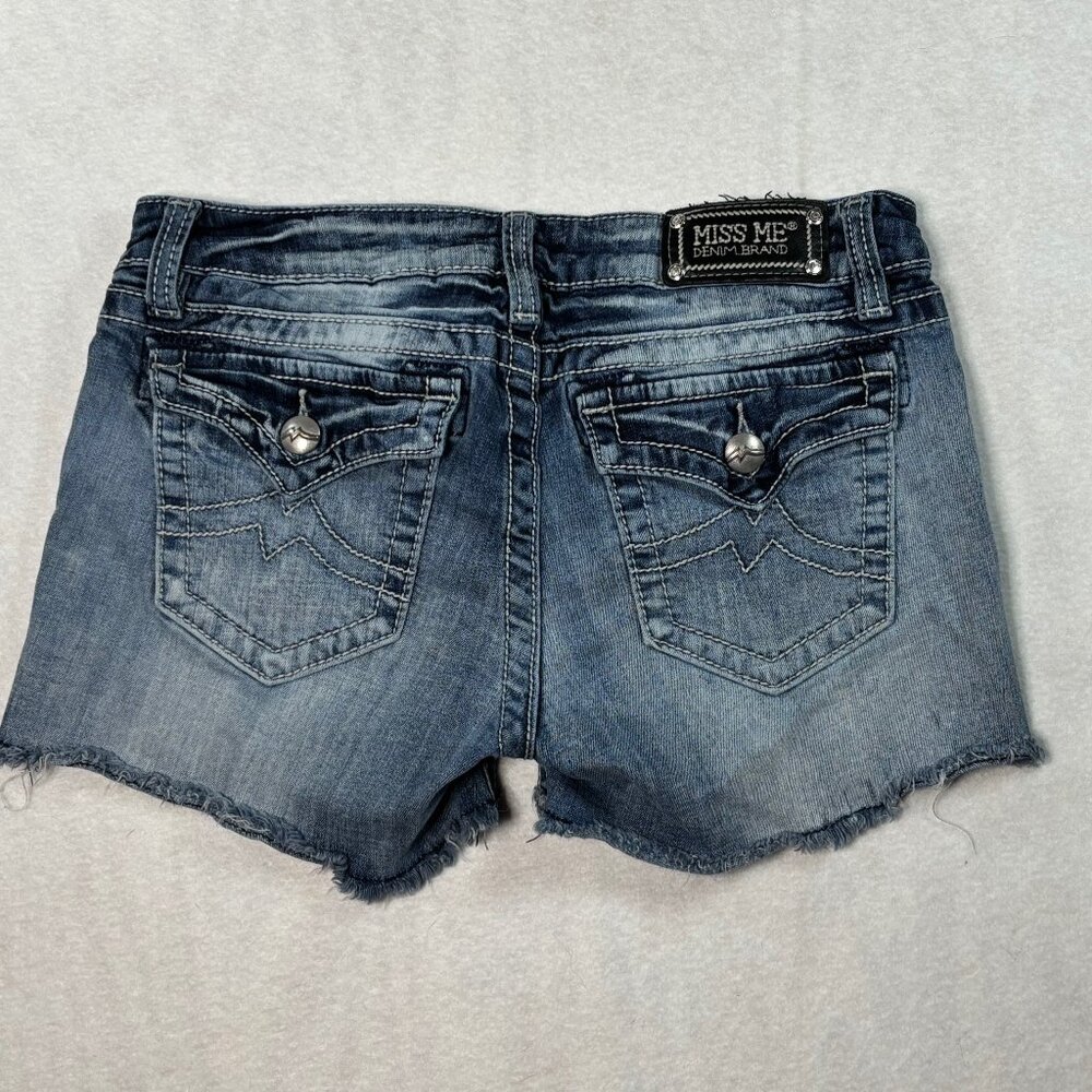Miss Me Distressed Denim Shorts